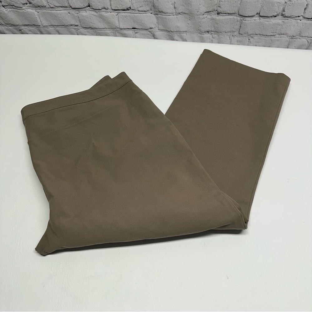 Theory Beige Trousers cropped size 16